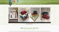 Desktop Screenshot of jemzcakebox.com