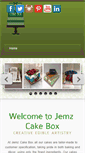 Mobile Screenshot of jemzcakebox.com